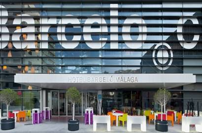 Fachada del hotel Barceló Málaga